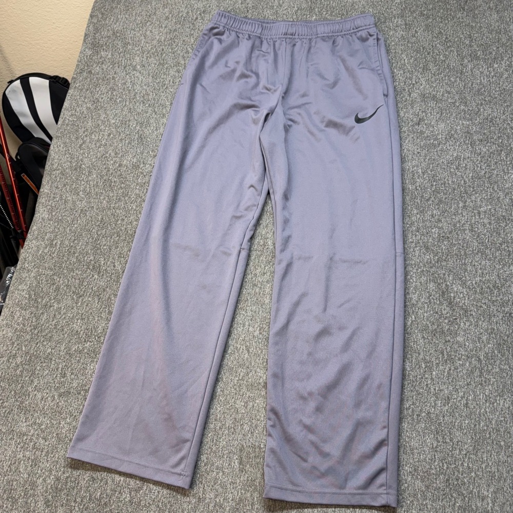 Nike Dri-FIT Mens Gray Training Pants XL 927388-036 Athletic Sweatpants